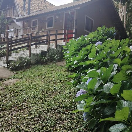 Casa Aconchegante Na Serra. Santo Antonio do Pinhal Bagian luar foto
