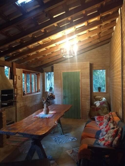Casa Aconchegante Na Serra. Santo Antonio do Pinhal Bagian luar foto