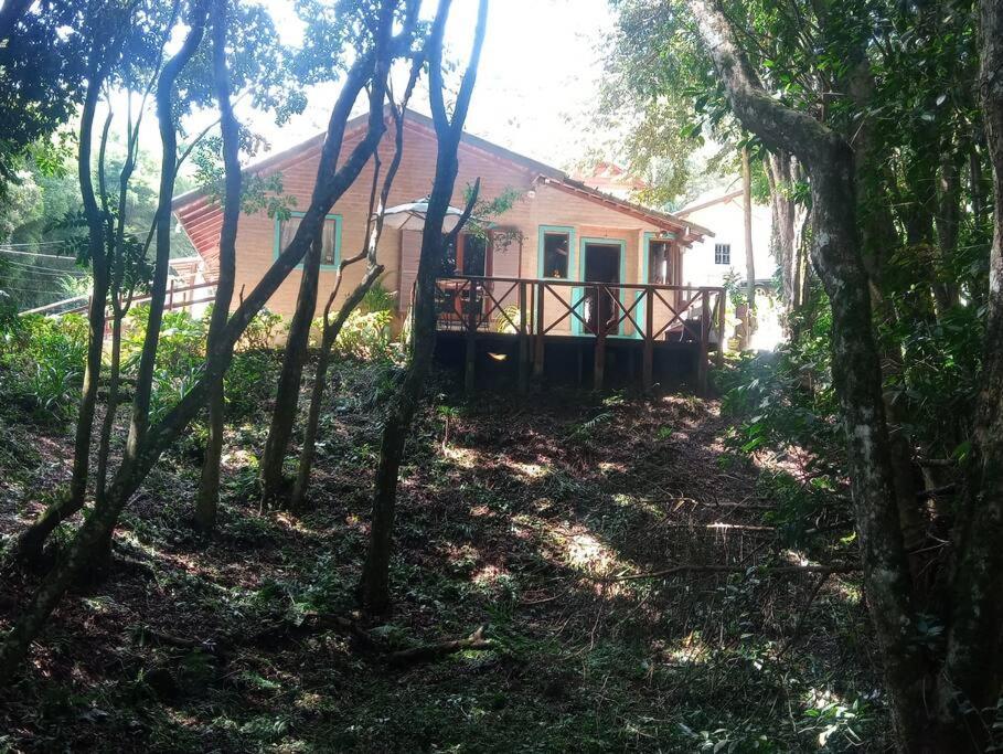 Casa Aconchegante Na Serra. Santo Antonio do Pinhal Bagian luar foto