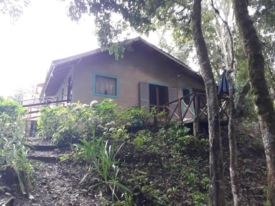 Casa Aconchegante Na Serra. Santo Antonio do Pinhal Bagian luar foto