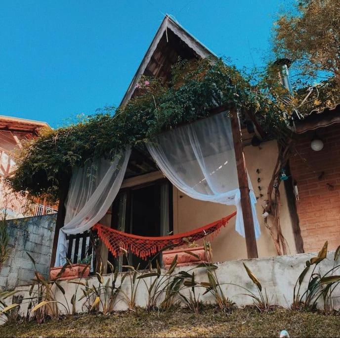 Casa Aconchegante Na Serra. Santo Antonio do Pinhal Bagian luar foto