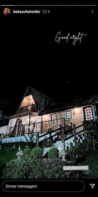 Casa Aconchegante Na Serra. Santo Antonio do Pinhal Bagian luar foto