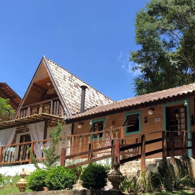 Casa Aconchegante Na Serra. Santo Antonio do Pinhal Bagian luar foto