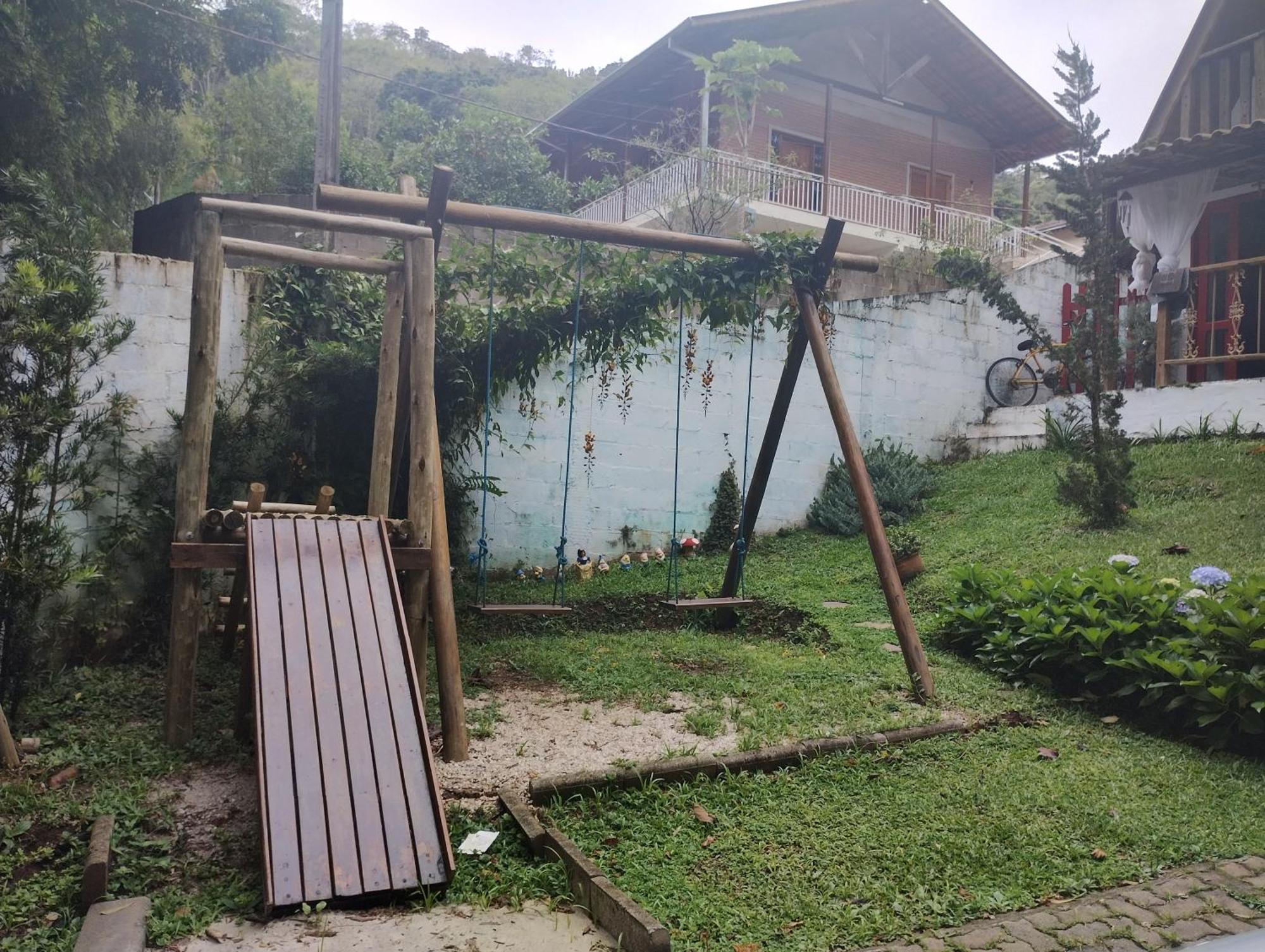 Casa Aconchegante Na Serra. Santo Antonio do Pinhal Bagian luar foto